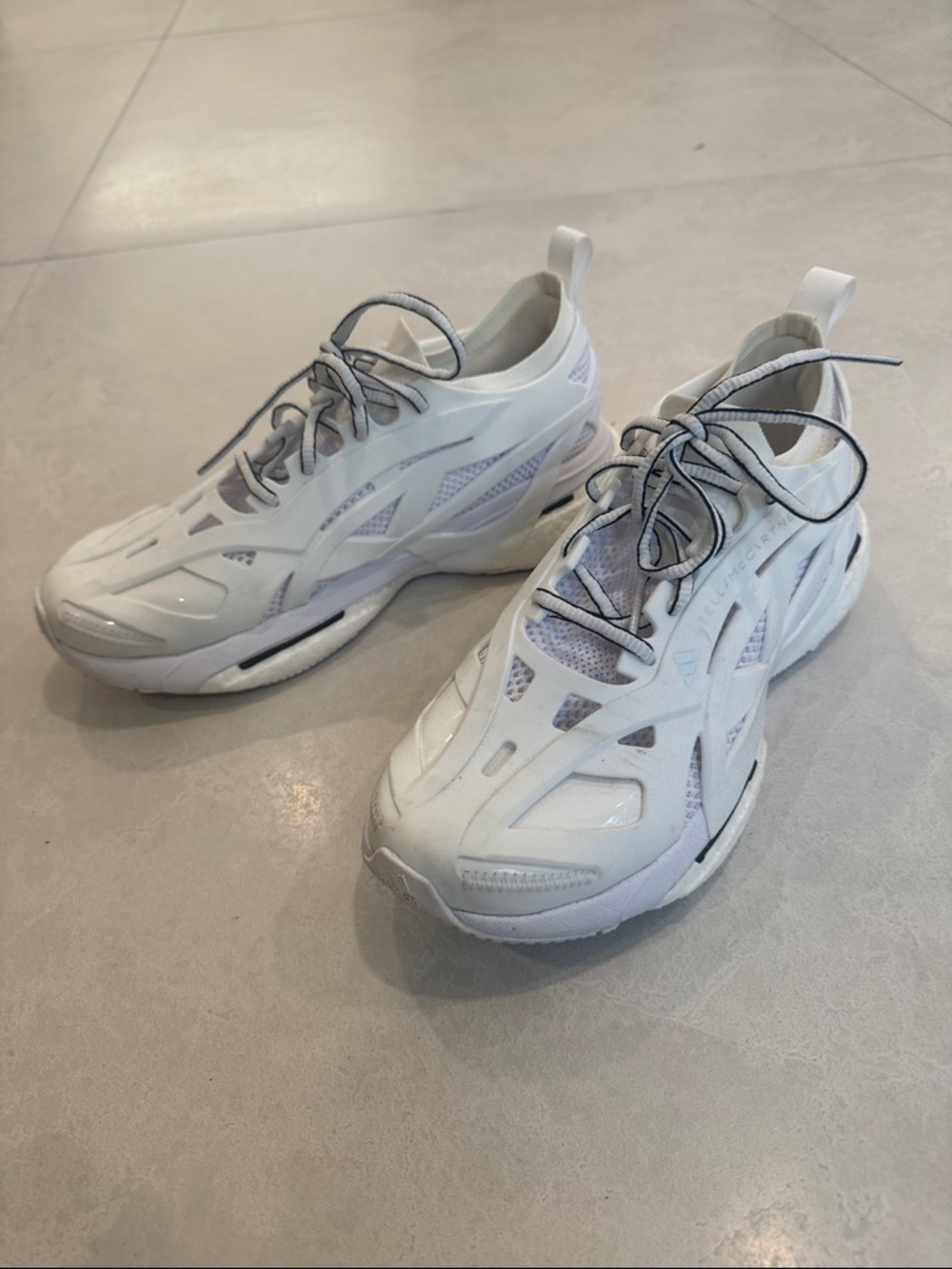Adidas by Stella McCartney White Athletic Sneakers